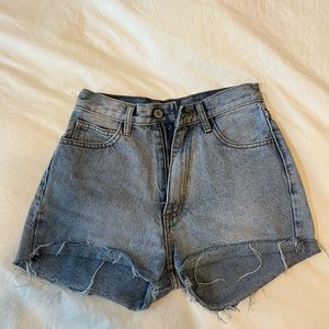 Jean shorts high waisted